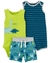 Conjunto Romper Body e Shorts Carter Tema dinossauro