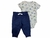 Conjunto bebê 4 peças - 2 body e 2 calças Menino Carter's - loja online