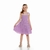 Vestido Infantil Menina Linho Lilás Casual Luluzinha - comprar online