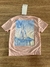 Conjunto camiseta salmon bermuda jeans oliver - Koltrim Kids