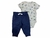 Conjunto bebê 4 peças - 2 body e 2 calças Menino Carter's - comprar online