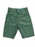 Bermuda Suede Verde Militar Menino Alfaiataria Oliver - Koltrim Kids