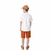 Conjunto Camiseta Off White E Bermuda Moletom Oliver 8 anos - Koltrim Kids