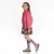 Jaqueta Puffer Infantil Menina Dupla Face Rosa Luluzinha