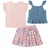 Conjunto trio infantil menina Calvin Klein look casual - loja online