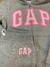 Imagem do Conjunto Moletom Gap Menina Cinza Logo neon Lantejoula Capuz