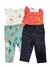 Conjunto 04 peças calça E body Flamingos bebe Carters - loja online