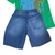 Imagem do Conjunto Camiseta Verde e Shorts Jeans Oliver Garoto