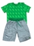 Conjunto camiseta manga curta verde Oliver e Shorts tectel - comprar online