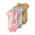 Kit Body Bebês 3 peças Carters Algdão Orgânico Baby Meninas - comprar online