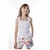 CONJUNTO BLUSA E SHORT ESTAMPA FLORAL LULUZINHA - Koltrim Kids