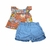 Conjunto Infantil Menina Camiseta e Shorts Carter's - comprar online