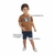 CONJUNTO MEIA MALHA CAMISETA SHORTS MOLETOM SARJADO BIOGAS - Koltrim Kids