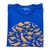 Camiseta Reserva Mini Multissauro Azul royal Estampa laranja - Koltrim Kids