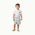 Conjunto Menino Polo Off-white Bermuda Listras Oliver - loja online