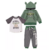 Conjunto Moletom 3 peças Star Wars Baby Yoda Disney Inverno - comprar online