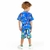 CONJUNTO INFANTIL CAMISETA E BERMUDA ESTAMPADAS OLIVER - comprar online