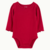 jardineira floral body vermelho natal festa bebê carters - loja online