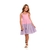 Vestido tricoline recortes 3 marias luluzinha lilas rosa - comprar online