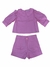 Conjunto Manga Princesa Shorts Tricoline Alfaiataria luluzinha - Koltrim Kids