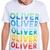 Conjunto Camiseta Oliver e Shorta Tectel Estampa Lettering - comprar online