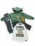 Conjunto Moletom 3 peças Star Wars Baby Yoda Disney Inverno - loja online