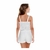 Conjunto luluzinha cropped laço e shorts Branco Laise na internet