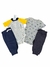 Conjunto bebê 4 peças - 2 body e 2 calças Menino Carter's - Koltrim Kids