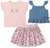 Imagem do Conjunto trio infantil menina Calvin Klein look casual