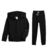 conjunto moletom flanelado Ziper capuz GAP Preto - Koltrim Kids