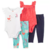 Conjunto 04 peças calça E body Flamingos bebe Carters na internet