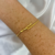 Bracelete Aro Fecho - Dourado