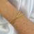 Bracelete Ginevra - Dourado