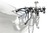 Suporte Thule Passage p/ 3 Bicicletas p/ Tampa 911xt