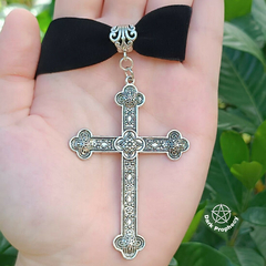 Choker Crucifixo Grande