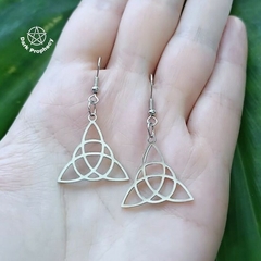 Brinco Triquetra - Aço Inoxidável - comprar online