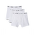 Cueca Calvin Klein Kit c/3 Trunks 'Branco'