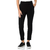 Calça Calvin Klein Social Feminina com Fivela Encapada Preto