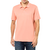 Camiseta Calvin Klein Polo Manga Curta Básica Interlock Liquid Touch Rosa Médio