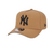 Boné 9FORTY A-Frame Snapback MLB New York Yankees Aba Curva Cáqui - comprar online