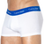 Cueca Calvin Klein c/3 Stretch Trunks Color Waistband 'Branco' - comprar online