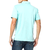 Camiseta Calvin Klein Polo Manga Curta Básica Interlock Liquid Touch Verde Água na internet