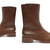 Bota Schutz Terrance Couro Marrom - Loja Imports