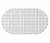 Tapete Box Oval Com Ventosa Corttex Attuale 37x67cm - loja online