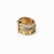 Anel Aro Triplo Banhado em Ouro 18K - comprar online