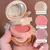 Imagem do Kit Blush e Highlighter, paleta de maquiagem, bronzeador Shimmer, laranja e rosa