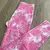 CALZA SEAMLESS BATIK ROSA CHICLE CON BLANCO en internet