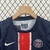 CONJUNTO INFANTIL PARIS SAINT-GERMAIN I 24/25 - NIKE - AZUL COM DETALHES EM VERMELHO - Bate Bola imports