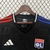 CAMISA OLYMPIQUE DE LYON II 24/25 - ADIDAS TORCEDOR MASCULINA - PRETO COM DETALHES AZUL E VERMELHO - loja online