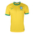 CAMISA SELEÇÃO BRASILEIRA I 20/21 - NIKE TORCEDOR MASCULINA - AMARELO COM DETALHES EM VERDE